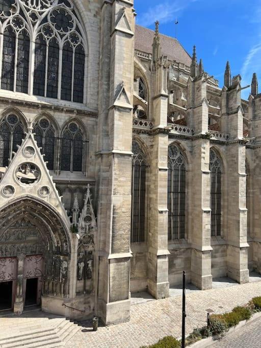 Appartement Vue Cathedrale- Centre Ville Meaux-Gare-Disney Εξωτερικό φωτογραφία