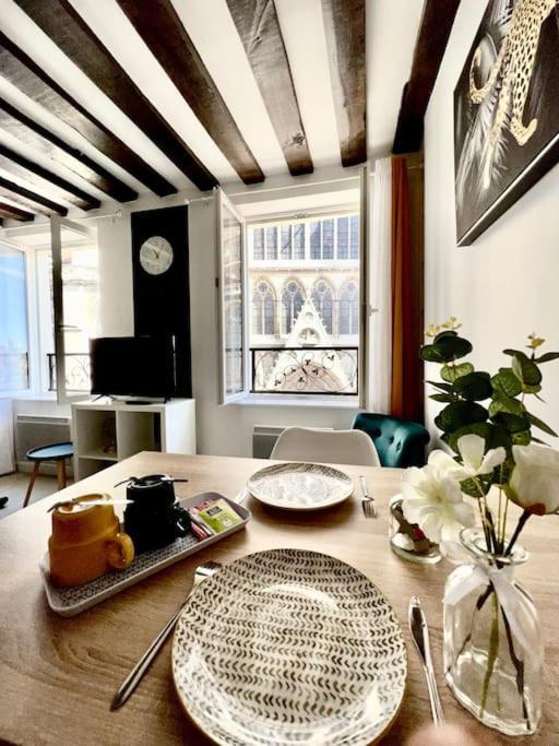 Appartement Vue Cathedrale- Centre Ville Meaux-Gare-Disney Εξωτερικό φωτογραφία